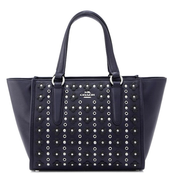 Coach Handbags - Coach Carryall Crosby Mini In Floral Rivets